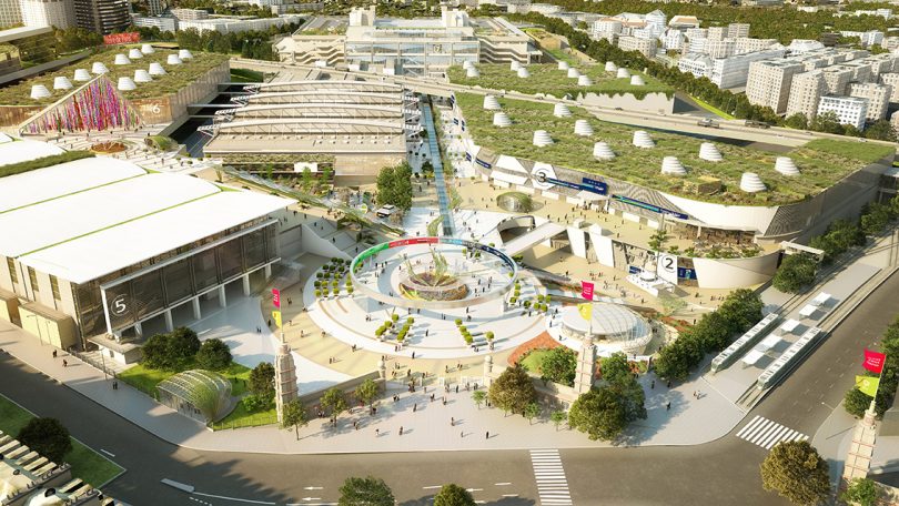 Parc des exposition à Porte de Versailles